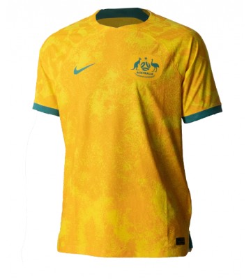 Australia Replica Home Stadium Shirt World Cup 2022 Short Sleeve
